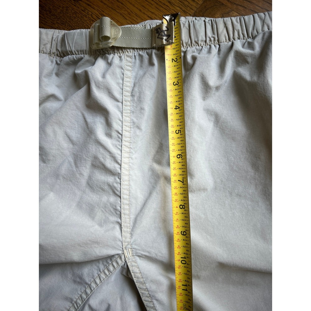 Gramicci Climbing Pants Women LG Tan Beige Nylon Gorpcore Hiking Vintage Camp - Picture 8 of 9